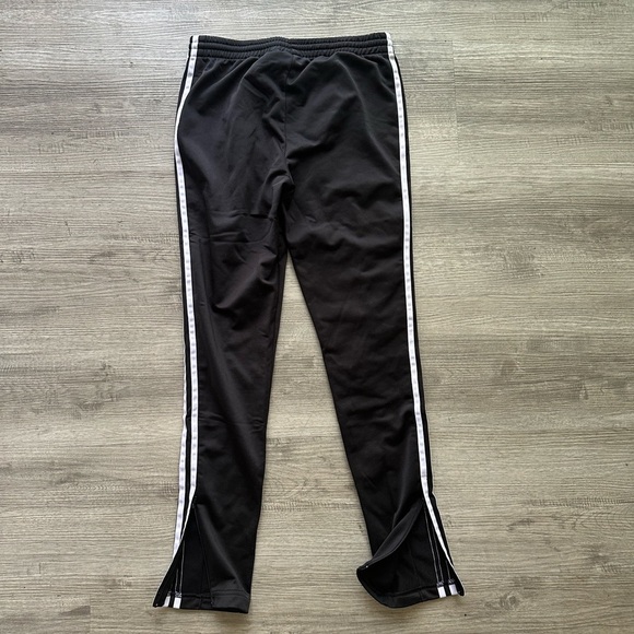 Adidas Kids Black Track Pants Sz Small - Picture 2 of 4